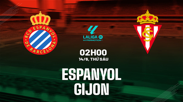 Nhận định bóng đá Espanyol vs Gijon 2h00 ngày 14/6 (Playoff La Liga 2024/25). Hãy đến FB88 cá cược bóng đá để biết thêm thông tin.