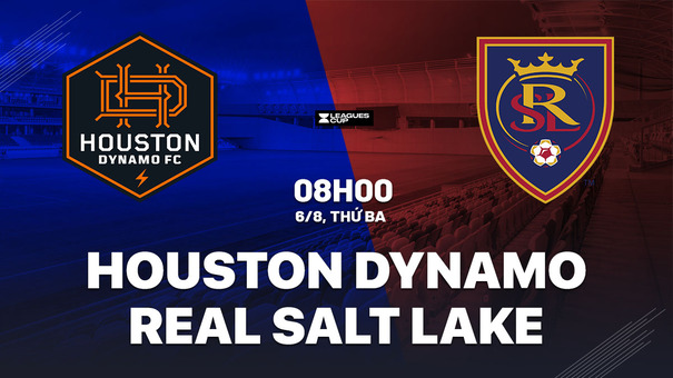 Nhận định Houston Dynamo vs Real Salt Lake 8h00 ngày 6/8 (Leagues Cup 2024). Hãy đến FB88 cá cược bóng đá.